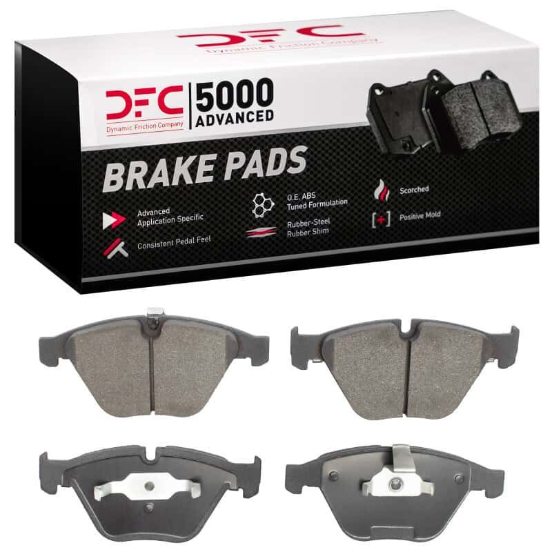 DFC — DFC 04-13 BMW 530i Front 5000 Advanced Low Metallic Brake Pads
DFC Brake Pad Set - view 1
