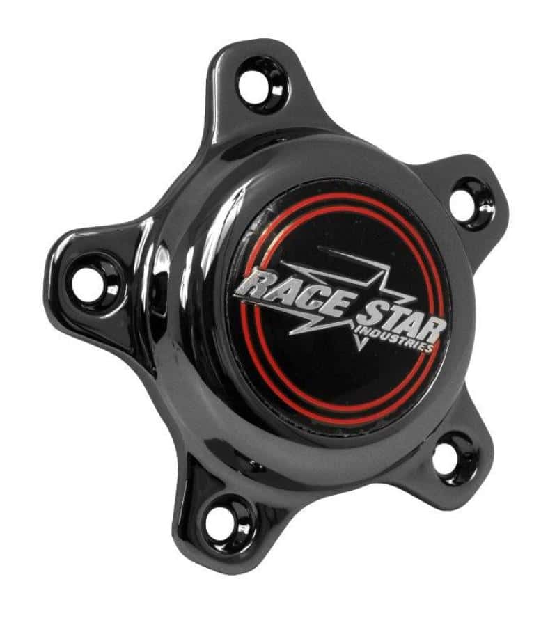 Race Star — Race Star 5 Lug Cap Short Plastic Dark Star (incl. Medallion & Screws) - view 1