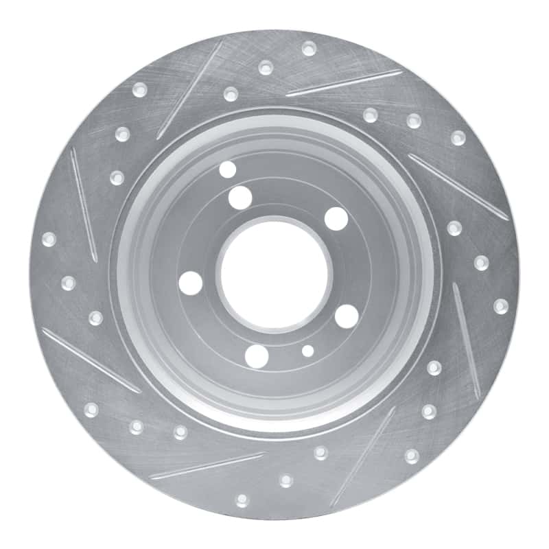 R1 Concepts — R1 96-04 Volvo C70 Rear Right Drilled & Slotted Silver Brake Rotor
R1 Brake Rotor Drill - view 5