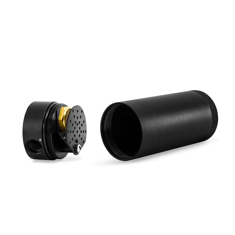 Mishimoto — Mishimoto 2-Port Universal XL Baffled Catch Can - Black
Engine Oil Separator - view 6