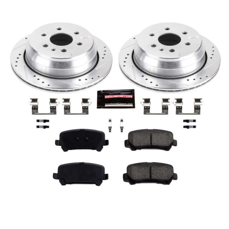 PowerStop — Power Stop 15-18 Chevrolet Colorado Rear Z23 Evolution Sport Brake Kit - view 1
