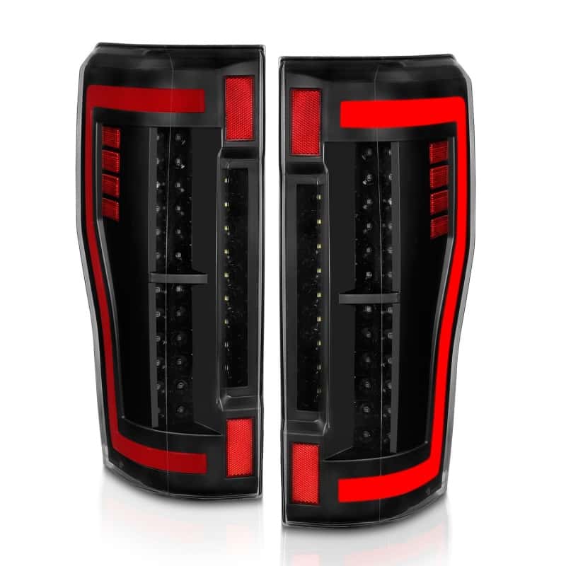 ANZO — FORD F250/ F350/ F450 17 UP L.E.D T.L BLACK HOUSE CLEAR LEN
ANZO 2017+ Ford F-250 LED Taillights - Black/Clear
Tail Light Set
TailLightSet - view 9