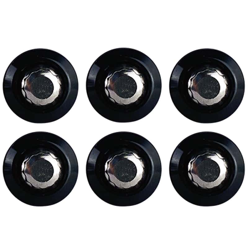 BLOX Racing — BLOX Racing New Fender Washers Kit M6 12pt - 6pc Large Diameter Black - view 1