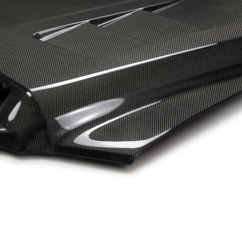 Seibon — Seibon 14-20 Toyota Tundra TS-Style Carbon Fiber Hood - view 5