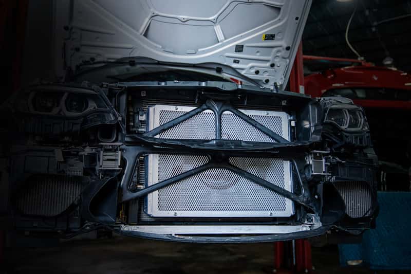 CSF — CSF 2014+ BMW M3/M4 (F8X) Front Mount Heat Exchanger w/Rock Guard - Black
CSF Heat Exchanger - view 5