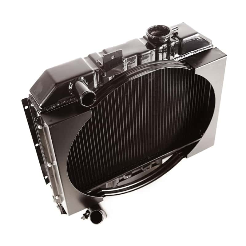 OMIX — Omix Radiator w/ Fan Shroud 2 Row- 41-52 Willys Models - view 1