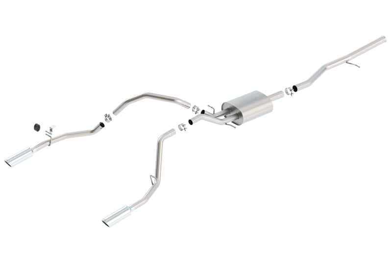 Borla — Borla 14 Silv/Sierra 1500 5.3L AT/MT Crew Cab STD Bed ATAK Cat-Back Exhaust
Cat-Back System
ExhstSysKt - view 2