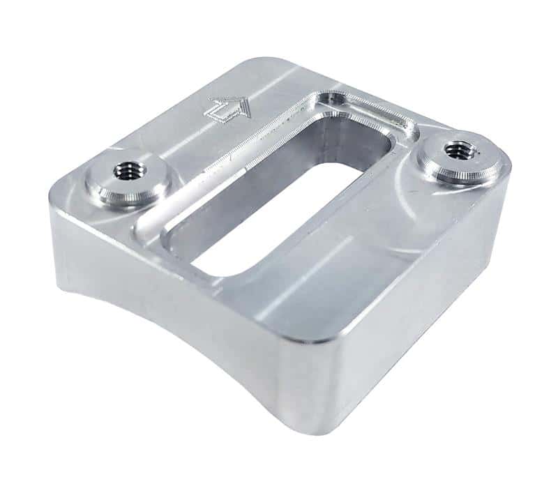 Torque Solution — Torque Solution Aluminum Hitachi Mass Air Flow Flange (For 3in Pipe) - view 2