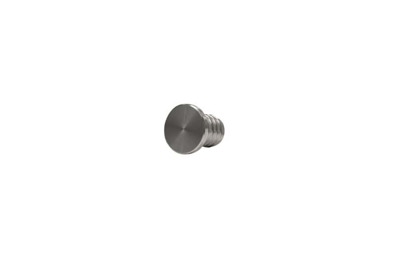 Fleece Performance — Fleece Performance Universal 1/2in Billet Aluminum Block Off Plug
Threaded Plug - view 3