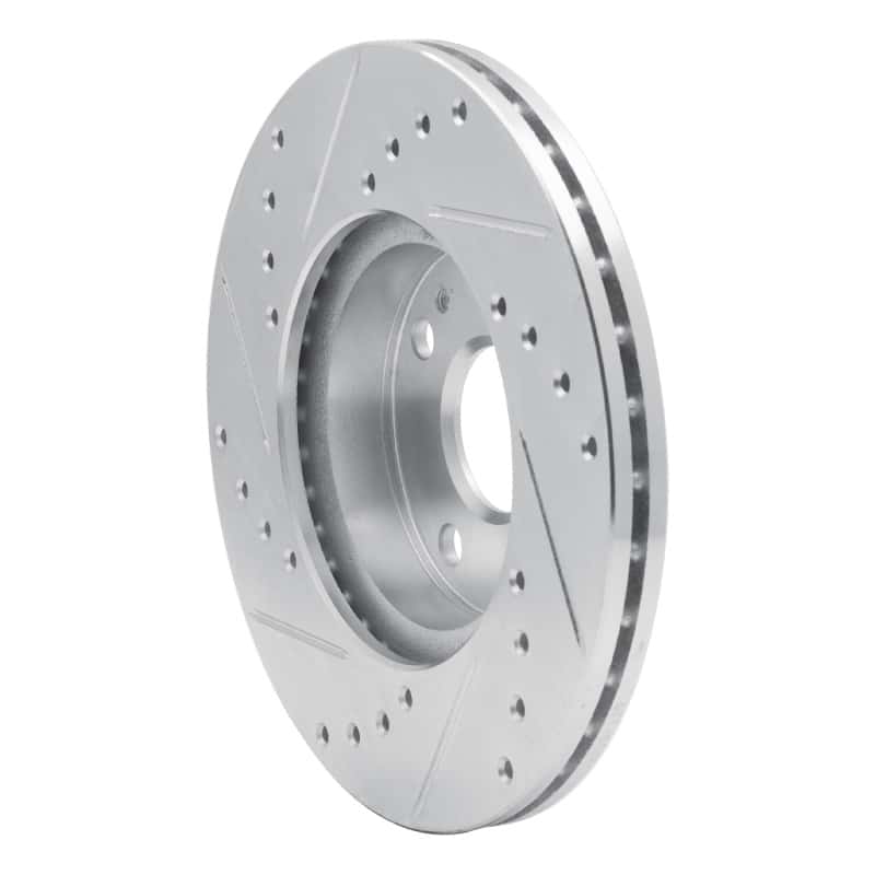 R1 Concepts — R1 94-02 Mazda Miata Front Right Drilled & Slotted Silver Brake Rotor
R1 Brake Rotor Drill - view 4