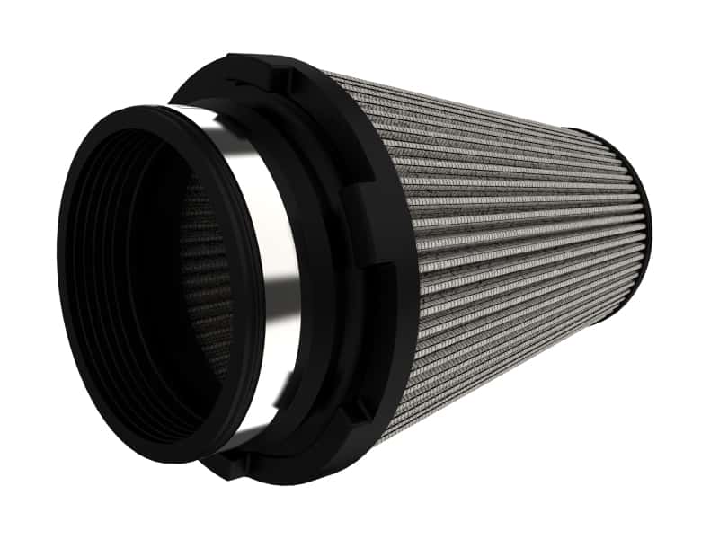 aFe — aFe MagnumFLOW Pro DRY S Universal Air Filter 4in F x 6in B x 4in T (Inv) x 8in H
Replacement Filter - view 2