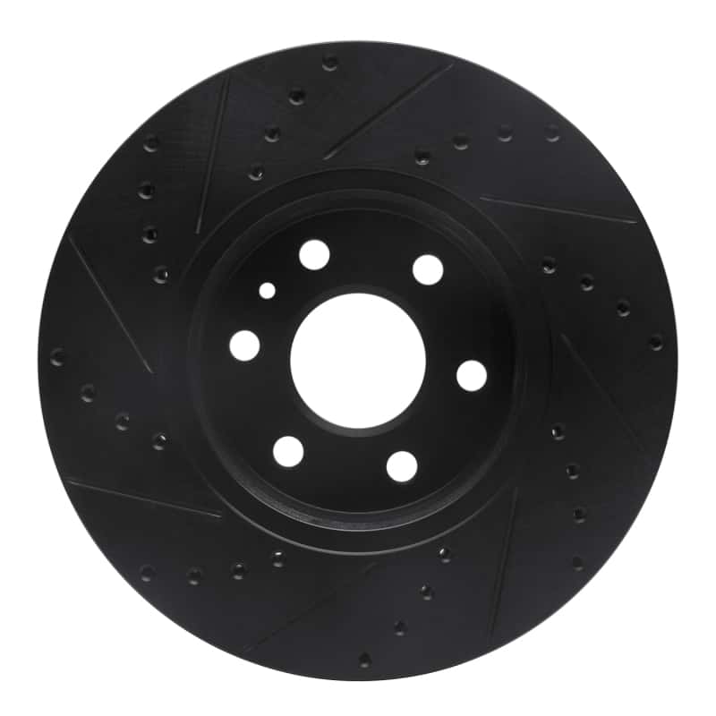 R1 Concepts — R1 15-20 Chevrolet Colorado Front Right Drilled & Slotted Black Brake Rotor
R1 Brake Rotor Drill - view 5