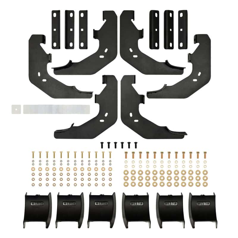Westin — Westin 15-25 Ford F-150 SuperCrew / 17-25 F-250/350 CC AT6 Running Boards - Black
Running Boards - view 15