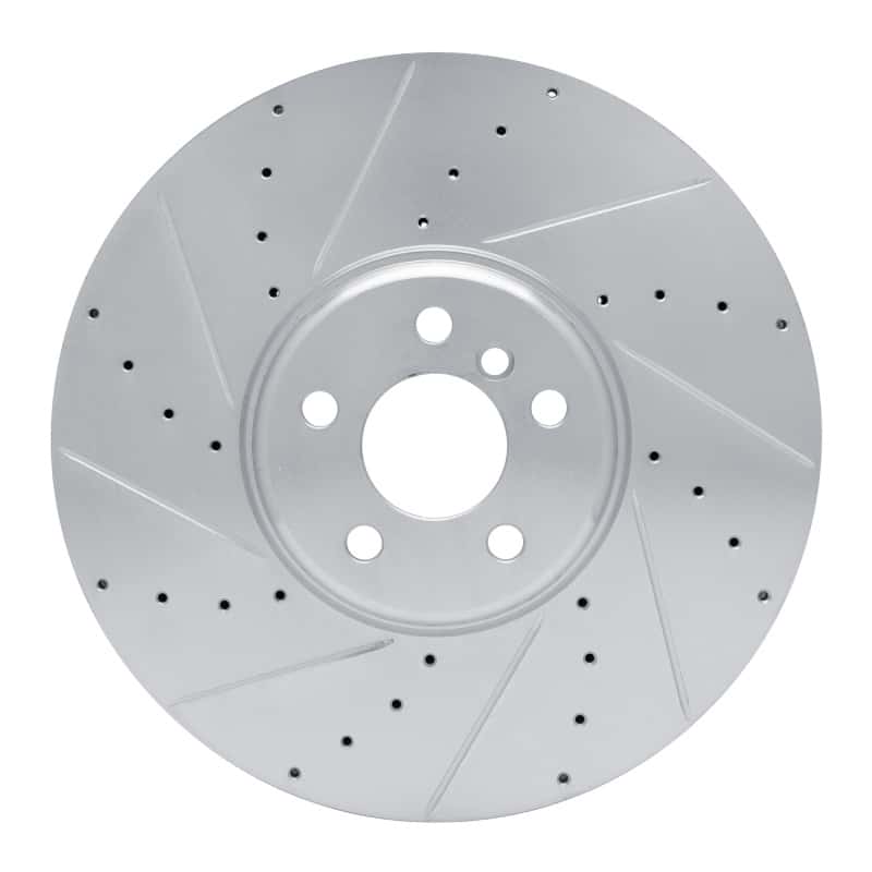 R1 Concepts — R1 16-25 BMW M240I xDrive Left Front Drilled & Slotted Silver Brake Rotor
R1 Brake Rotor Drill - view 1