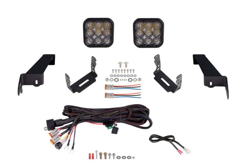 Diode Dynamics — Diode Dynamics Jeep JL SS5 CrossLink Bumper Lightbar Kit Sport Driving - view 1
