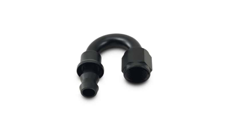 Vibrant — Vibrant -12AN Push-On 180 Deg Hose End Fitting - Aluminum
12AN180DegPshOnHsEnd
-12AN180DegPushOnFtg
AN Fitting - view 3