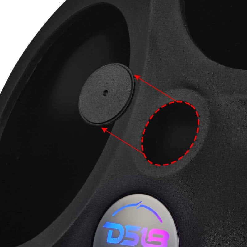 DS18 — DS18 2015+ Polaris Slingshot Front Fender Dual 8in Speaker Enclosure w/ LEDs (Speakers Not Included) - view 11