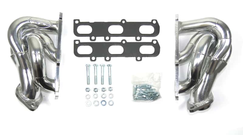 JBA — JBA 11-17 Ford F-150 3.5/3.7L V6 1-5/8in Primary Silver Ctd Cat4Ward Header
Exhaust Header - view 1