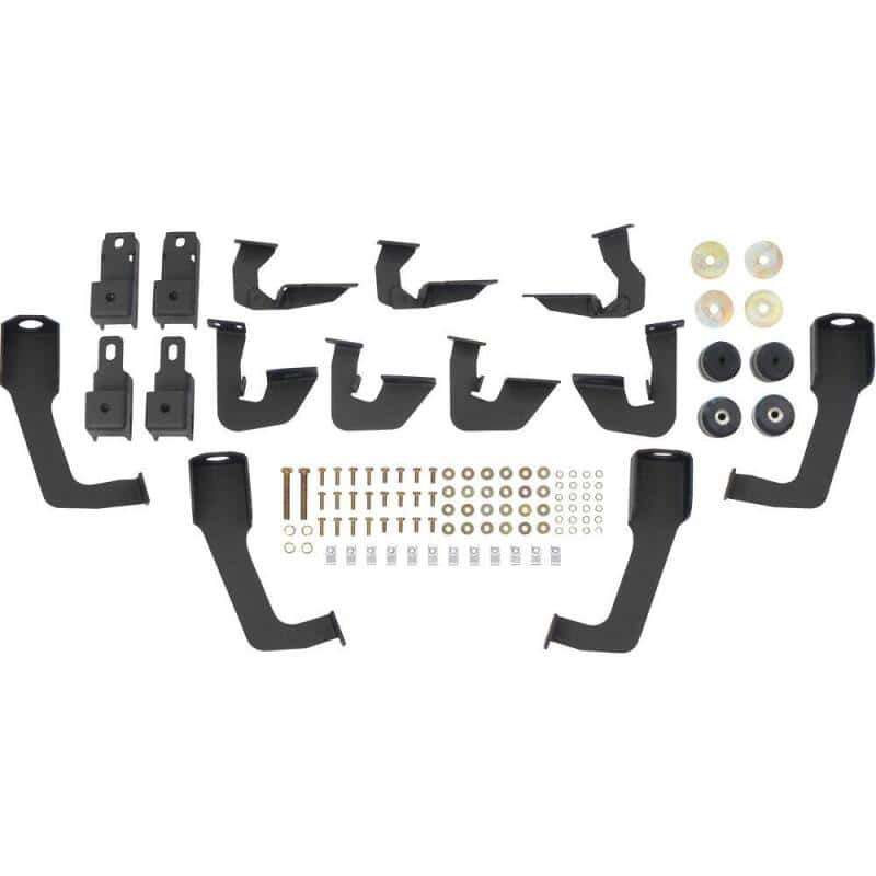 Westin — Westin/HDX 07-18 Chevrolet Silverado 2500 6.5ft Drop Wheel to Wheel Nerf Step Bars - Textured Black
Nerf/StepBarWTW - view 6