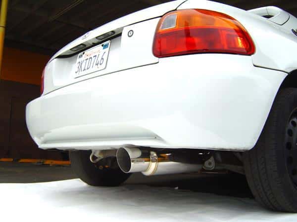 Invidia — Invidia 92-95 Honda Del Sol (101mm tip) Cat- Back Exhaust - view 2