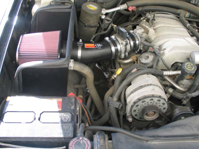 K&N Engineering — K&N 96-00 Chevy/GMC PickUp V8-7.4L Performance Intake Kit
Performance Air Inta
Air Intake System - view 4