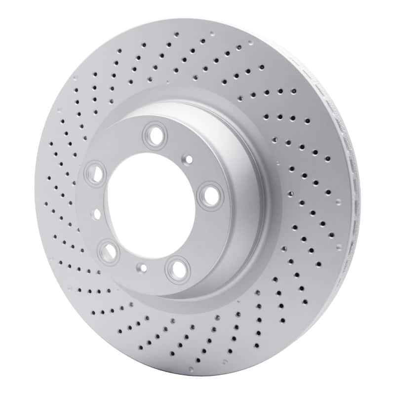 DFC — DFC 07-13 Porsche 911 Left Rear Drilled GeoSPEC Coated Rotor
DFC Brake Rotor - view 2