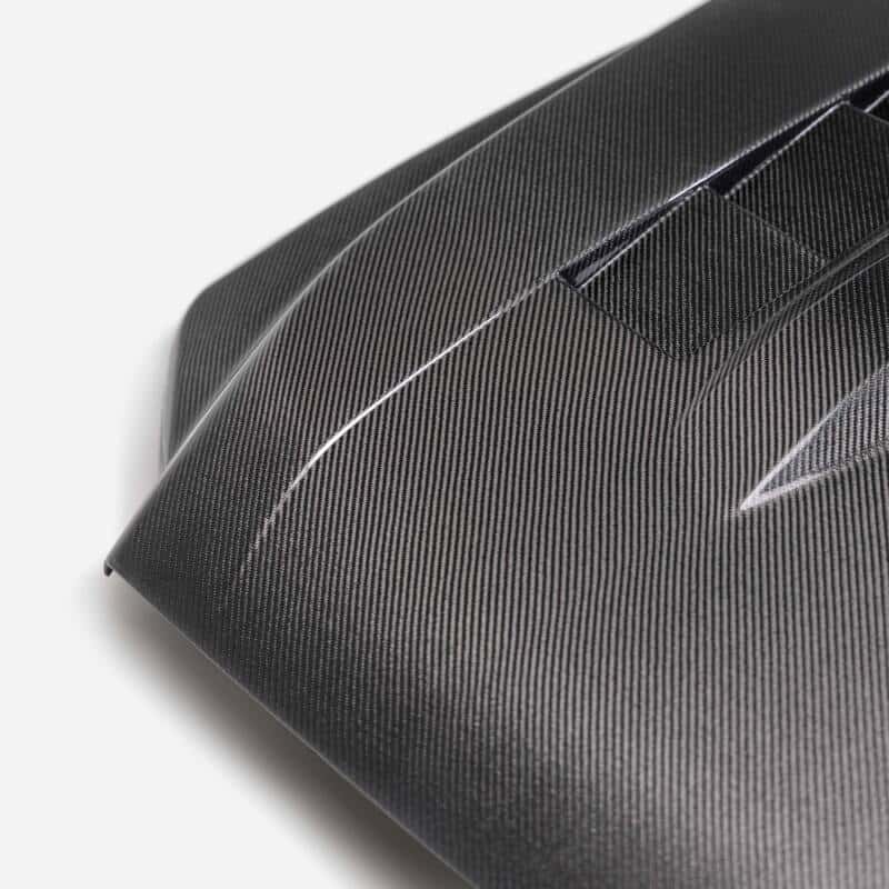 Seibon — Seibon 2024 Toyota Tacoma TS-Style Carbon Fiber Hood - view 3