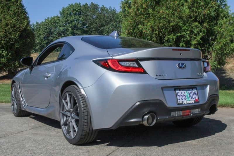 Perrin Performance — PERRIN 22-26 Subaru BRZ / Toyota GR86 Axle Back Exhaust SS (Single Side Exit w/Helmholtz Chamber) - view 24