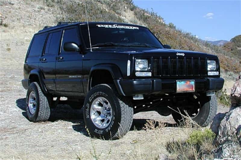 Tuff Country — Tuff Country 87-01 Jeep Cherokee 4x4 3.5in Lift Kit EZ-Ride (SX8000 Shocks)
Complete Kit (w/SX80 - view 2