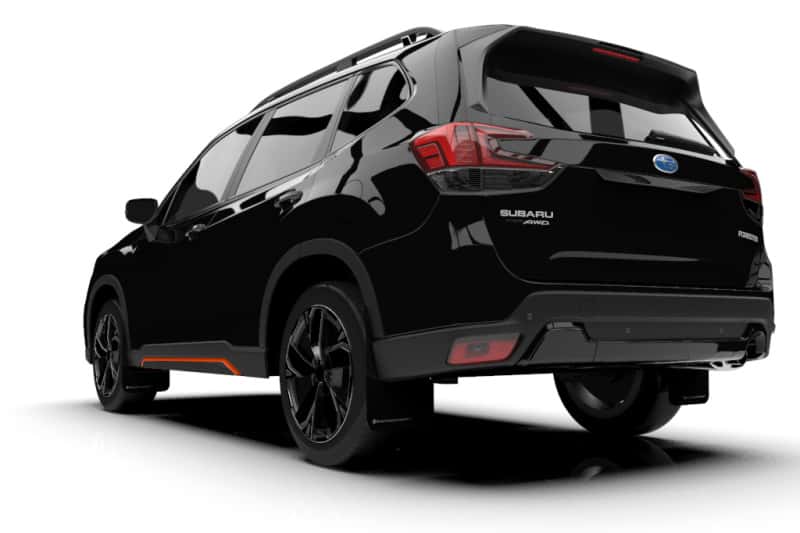 Rally Armor — Rally Armor 19-21 Subaru Forester Black UR Mud Flap w/ Grey Logo
Mud Flap - view 2