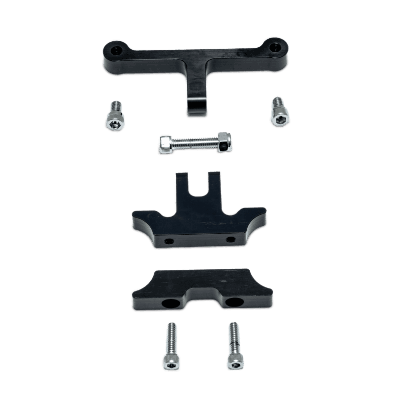Burly Brand — Burly Brand H-D Speedo Relocation Kit - Black - view 3