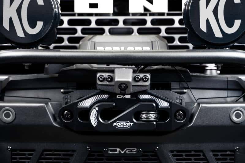 DV8 Offroad — DV8 Offroad 21-23 Ford Bronco Front Camera Relocation Bracket
Relocation Bracket - view 2