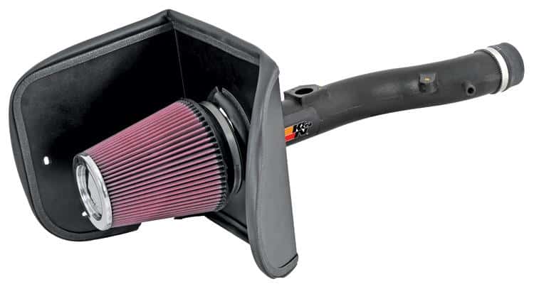 K&N Engineering — K&N Performance Intake Kit AirCharger; TOYOTA TUNDRA, 4.0L-V6, 2007-08
Performance Air Inta
Air Intake System - view 3