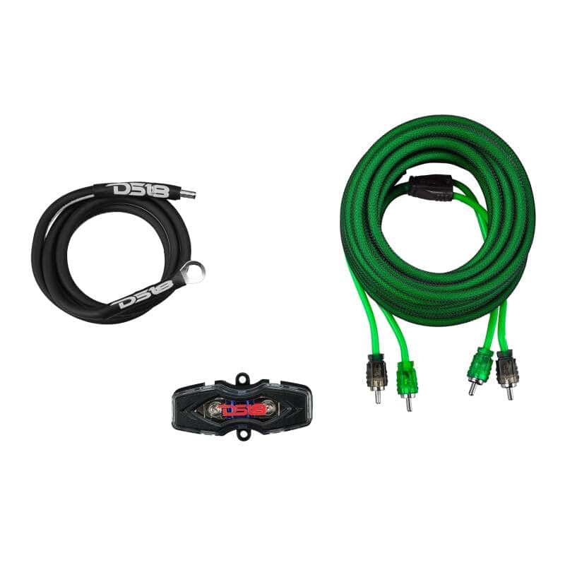 DS18 — DS18 8-GA Amplifier Install Kit Advance- Green - view 6