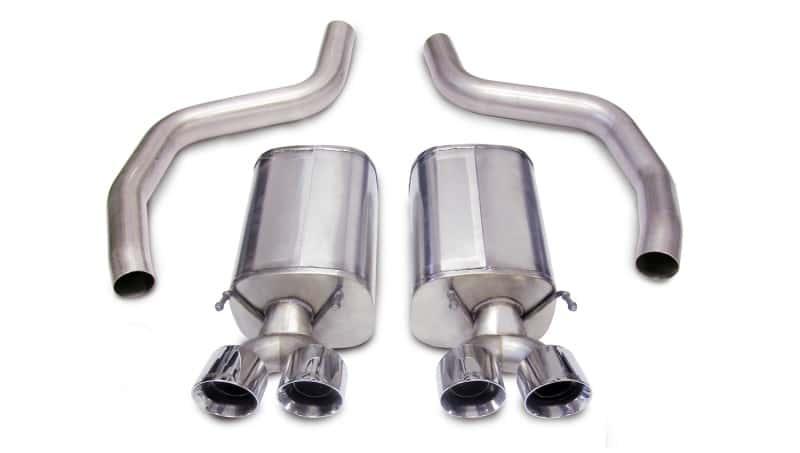 CORSA Performance — Corsa 2006-2013 Chevrolet Corvette C6 Z06 7.0L V8 Polished Sport Axle-Back Exhaust
Exhaust - view 1