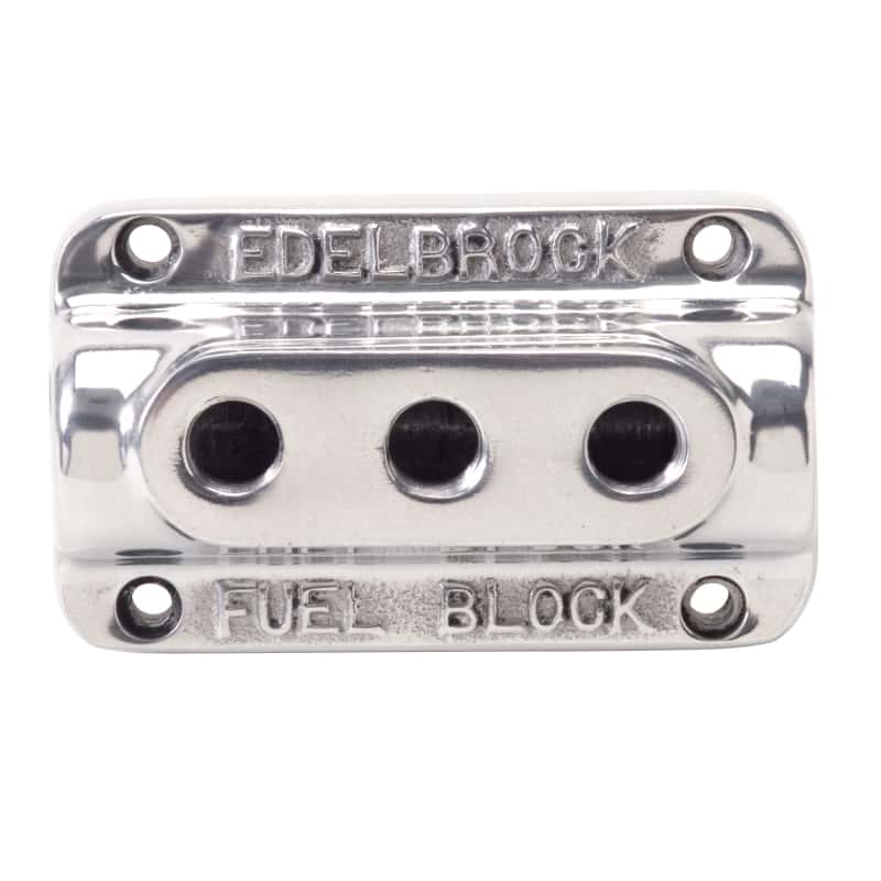 Edelbrock — Edelbrock Fuel Block Triple Polished
CARB COMPONENTS - view 3