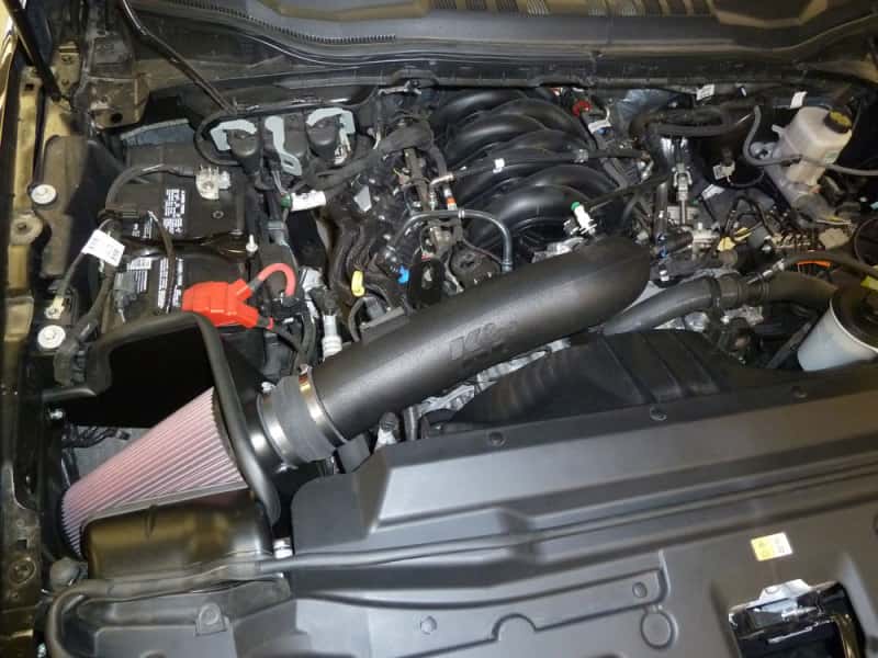 K&N Engineering — K&N 63 Series AirCharger Performance Intake 2020 Ford F250 Super Duty 7.3L V8
Air Intake System - view 4