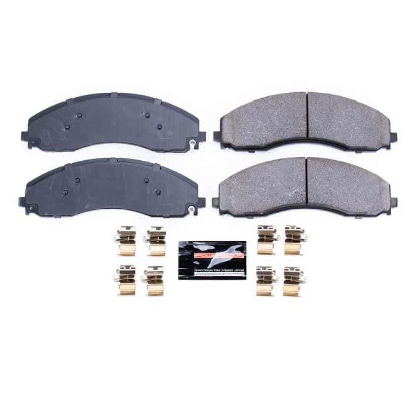 PowerStop — Power Stop 17-19 Ford F-450 Super Duty Front Z23 Evolution Sport Brake Pads w/Hardware
Z23 Brake Pads - view 1