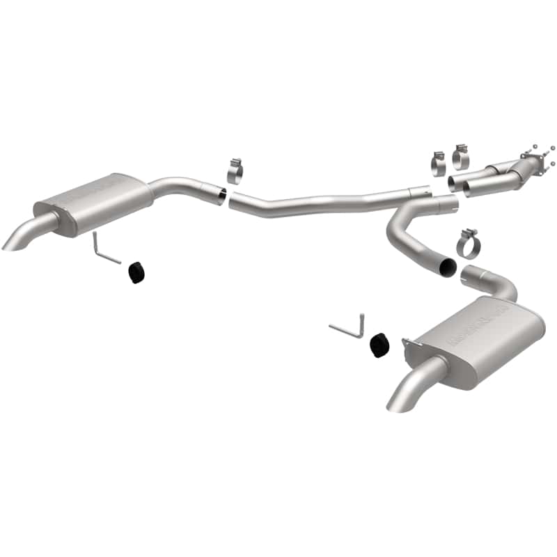 Magnaflow — MagnaFlow 75-79 Chevy Corvette V8 5.7L Dual Split Rear Exit Stainless Cat-Back Perf Exhaust
Cat-Back - view 2