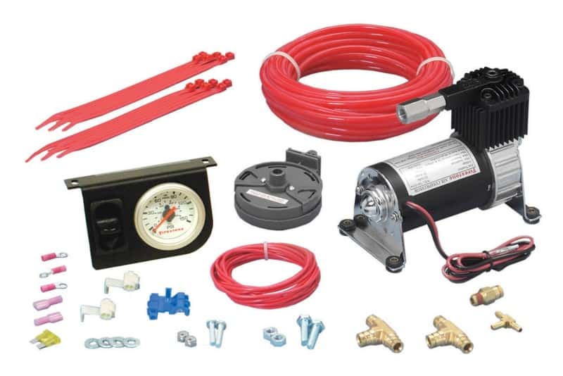 Firestone — Firestone Level Command II Standard Duty Single Analog Air Compressor System Kit (WR17602158)
SuspAirCmpKt - view 1