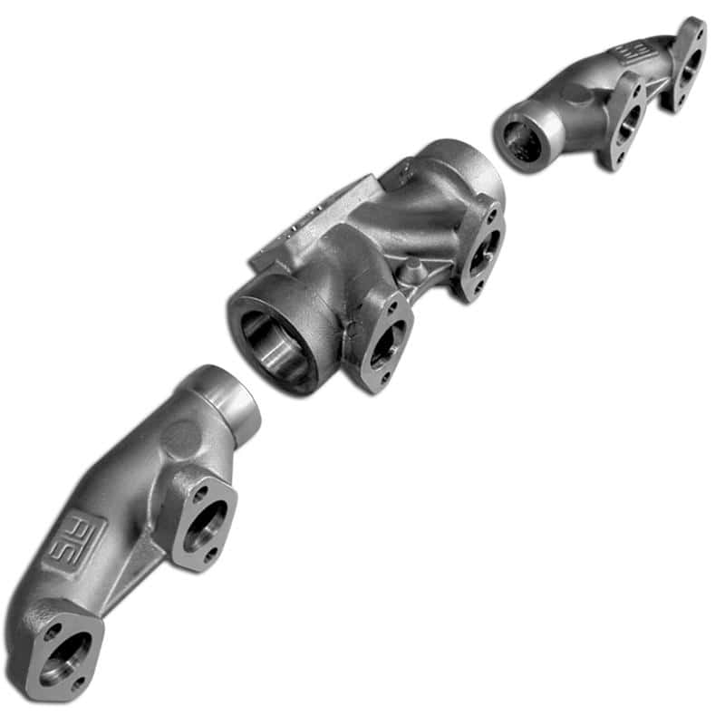 ATS Diesel — ATS Diesel 1994 - Early 98 Dodge 5.9L 12-Valve Cummins 3pc T3 PulseFlow Exhaust Manifold - view 5