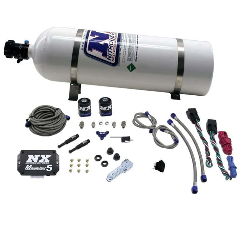 Nitrous Express — Nitrous Express SX2D Dual Stage Diesel Nitrous Kit w/Progressive Controller
Injection System Kit
N2OSys - view 1