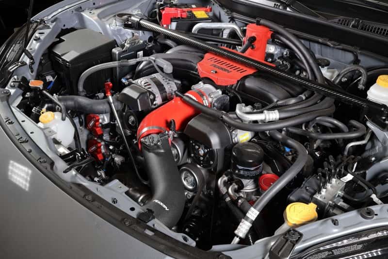 Perrin Performance — PERRIN 22-26 Subaru BRZ / Toyota GR86 Inlet Hose - Red - view 10