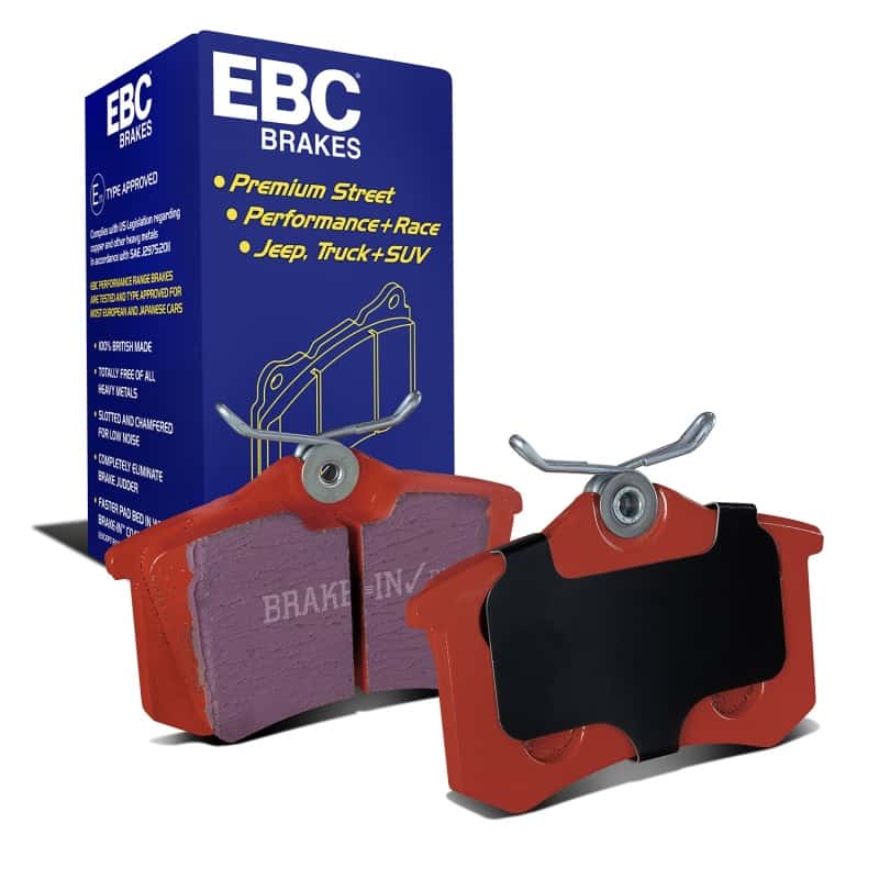 EBC — EBC 10-13 Audi A3 2.0 TD Redstuff Rear Brake Pads
Disc Brake Pad - view 1