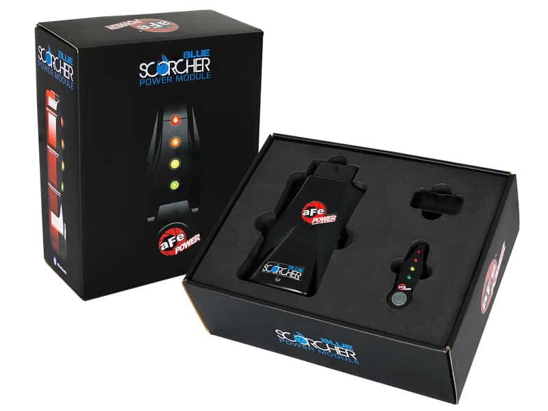 aFe — aFe Scorcher Blue Bluetooth Power Module 17-18 Honda Civic Type R L4-2.0L (t)
Power Module - view 6