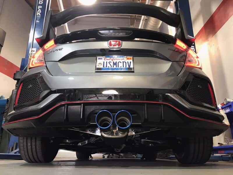 Injen — Injen 17-19 Honda Civic Type-R 3in SS Cat-Back Exhaust w/ Dual Burnt Titanium Tips
Exhaust System Kit
Exhaust System - view 18