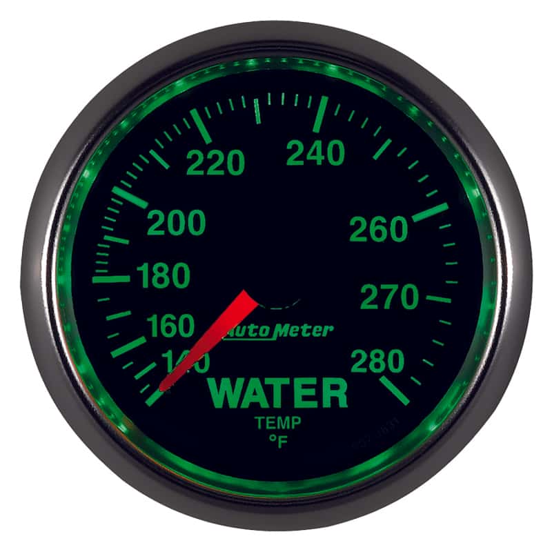AutoMeter — AutoMeter Gauge Water Temp 2-1/16in. 140-280 Deg. F Mechanical Gs
2-1/16" WATER TEMP, - view 10