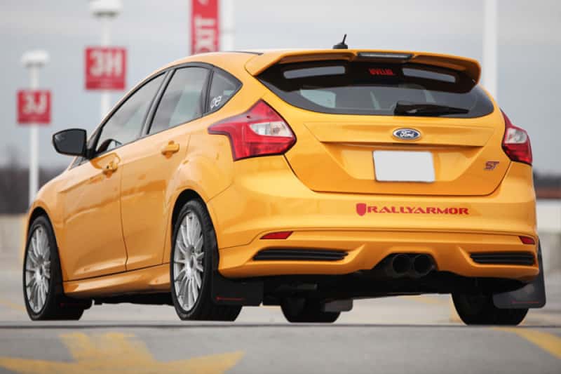 Rally Armor — Rally Armor 12-19 Ford Focus ST / 16-19 RS Black UR Mud Flap w/Nitrous Blue Logo
Mud Flap - view 6