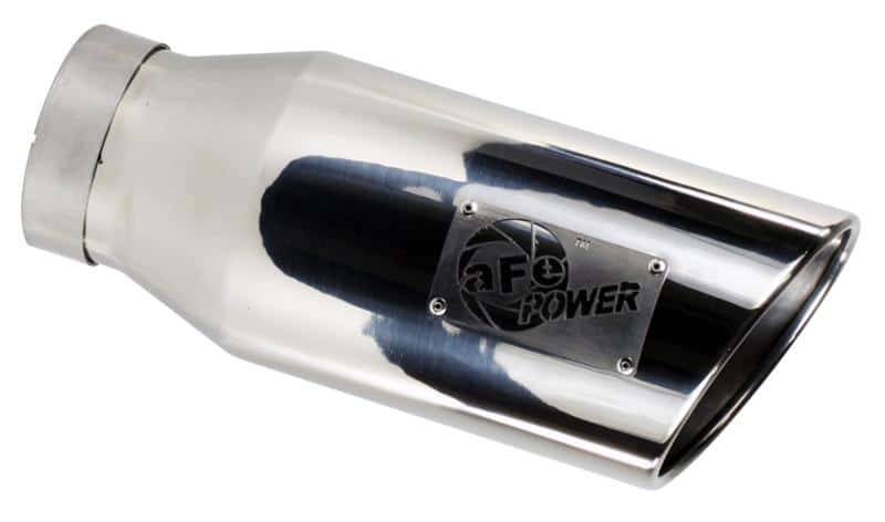 aFe — aFe Power Gas Exhaust Tip Black- 3 in In x 4.5 out X 9 in Long Bolt On (Black)
Exhaust Tip Black - view 6