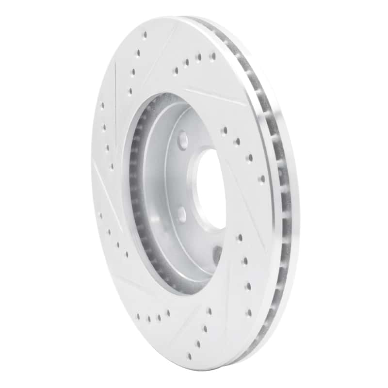 R1 Concepts — R1 07-10 Chevrolet COBALT Front Right Drilled & Slotted Silver Brake Rotor
R1 Brake Rotor Drill - view 4
